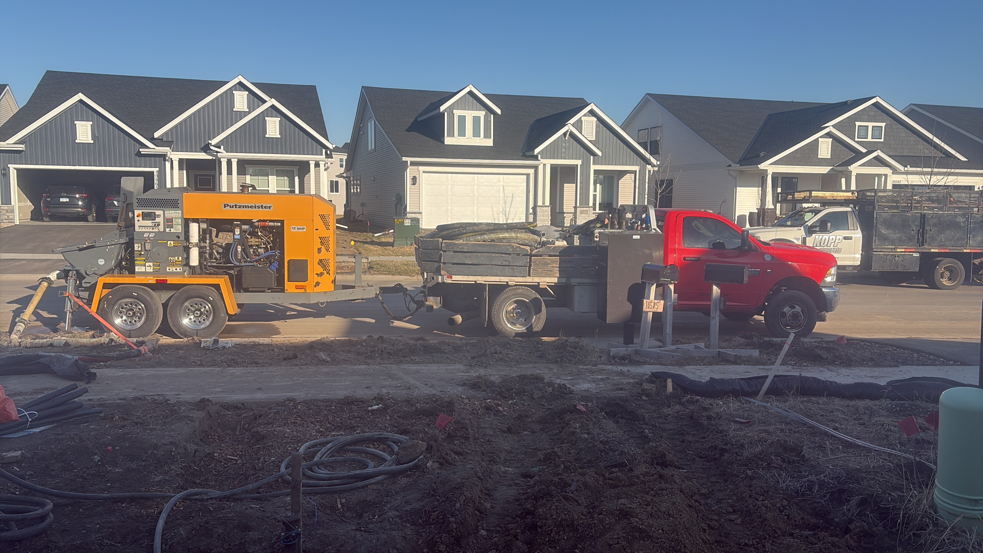 Shotcrete Pour